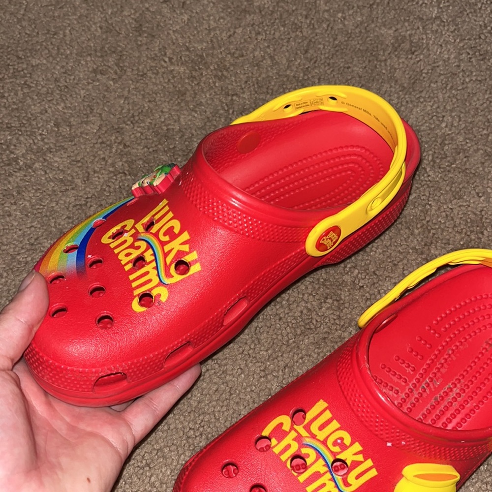 Lucky Charms x Crocs Limited Edition Crocs Woman’s Size 7 - Picture 4 of 5